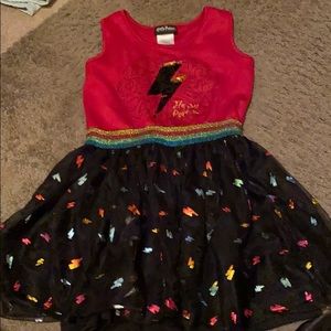 Girls Harry Potter dress with cape size 7-8 M